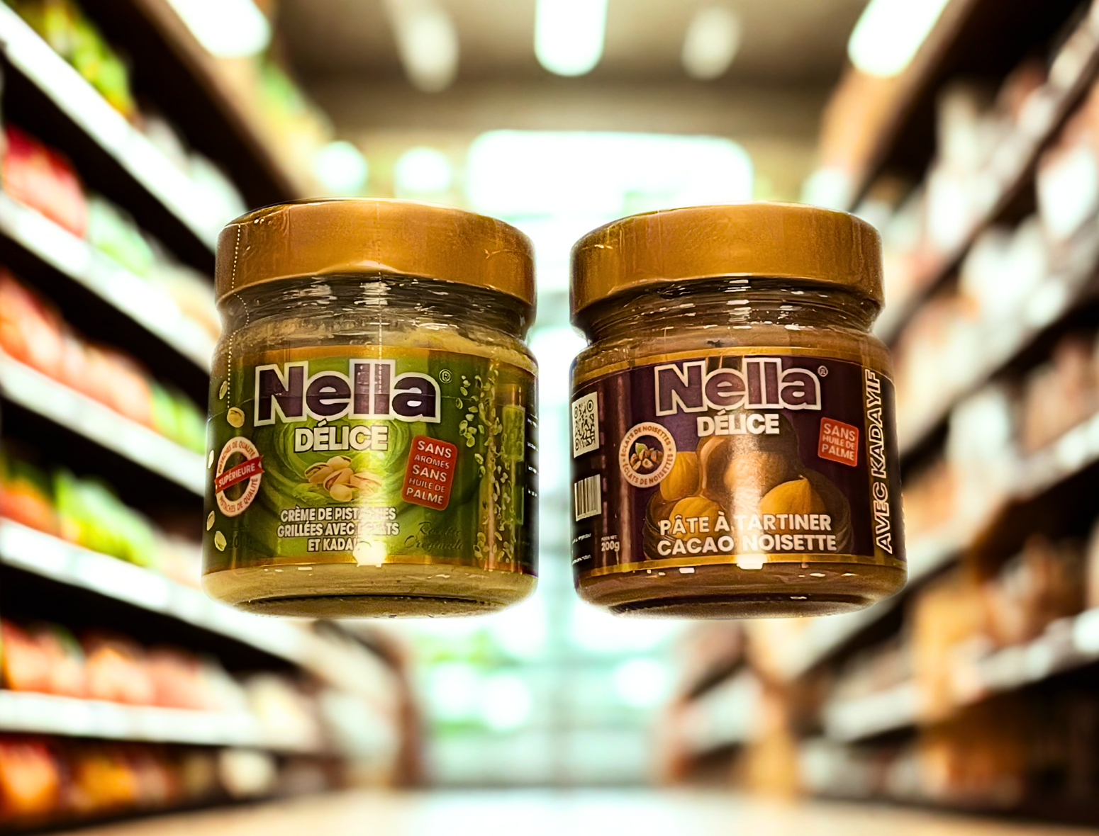 Pâtes à tartiner Nutella El Mordjane crème